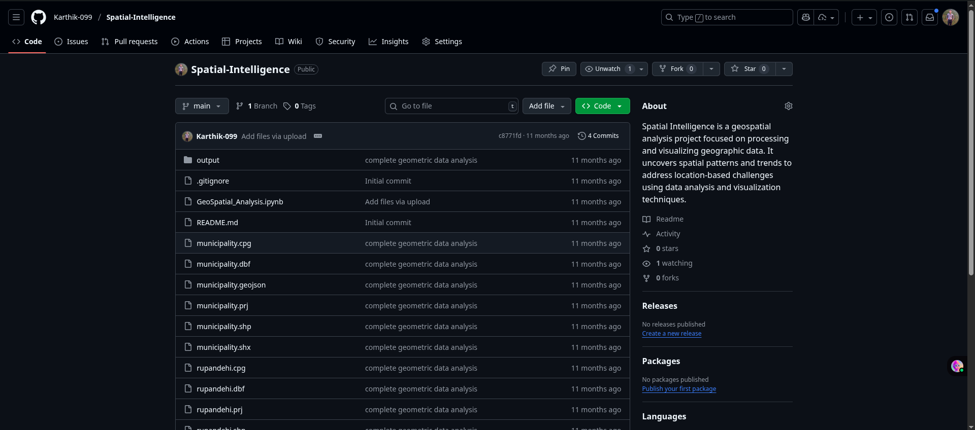 Spatial Intelligence